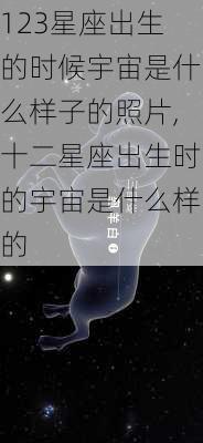 123星座出生的时候宇宙是什么样子的照片,十二星座出生时的宇宙是什么样的